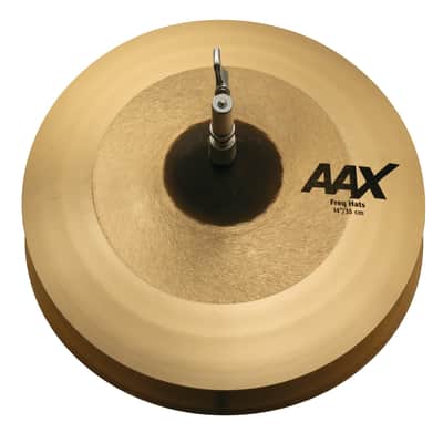Sabian 14" AAX Freq Hi-Hat Cymbal (Top)