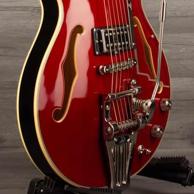 Duesenberg Starplayer TV Deluxe Electric Guitar - Crimson Red image 3