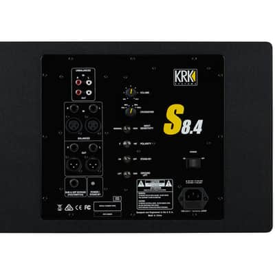 KRK S8.4 Series 4 8" Powered Studio Subwoofer image 2