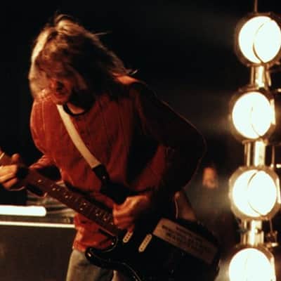 Kurt Cobain Vandalism Strat - Left Handed Custom Built Replica With Hard Shell Case image 15