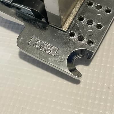 2000's Schaller Original Made in Germany Chrome Floyd Rose Pro Electric Guitar Tremolo Bridge Set & Brass Block image 15