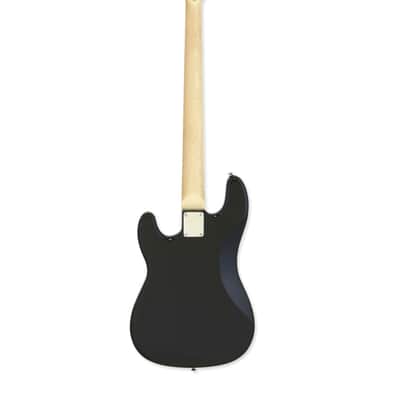 Aria STB-PB-BK STB Series Basswood Body Bolt-on Maple Neck 4-String Electric Bass Guitar image 4