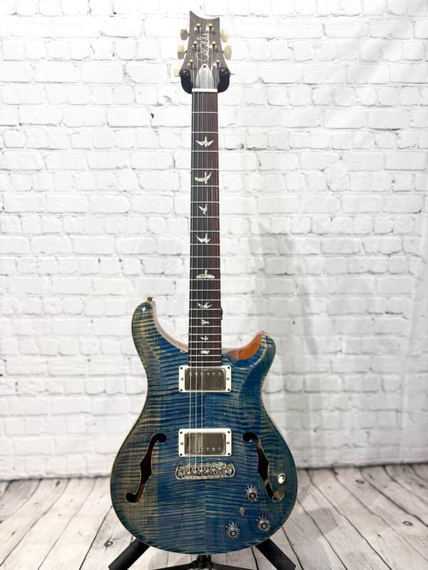 PRS Hollowbody II Piezo Faded Blue Jean 2024 image 1