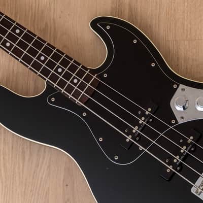 2005 Fender Aerodyne Jazz Bass AJB-M/DJ Medium Scale 32" Black, Japan CIJ image 7