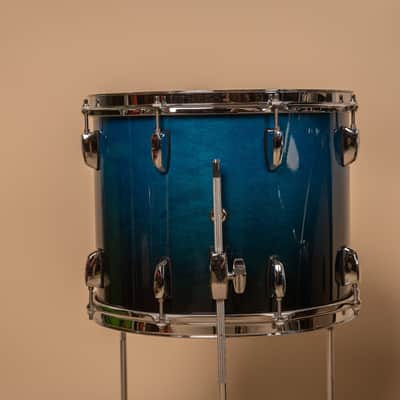 Pearl Session Custom Maple Marine Blue Fade Drum Set image 4
