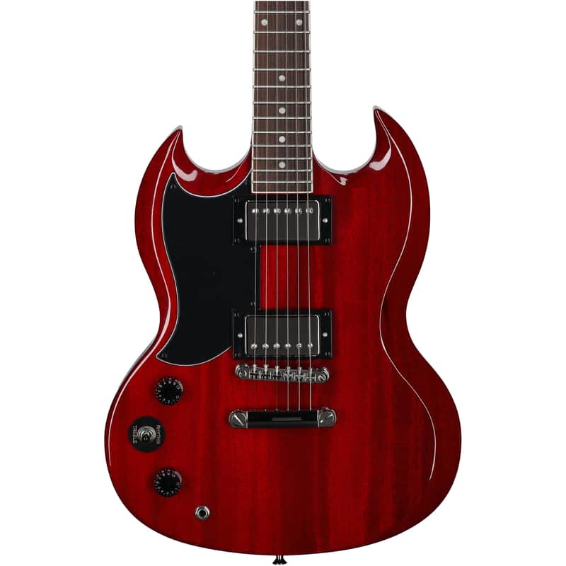 Epiphone SG Tribute Electric Guitar, Left-Handed, Cherry image 1
