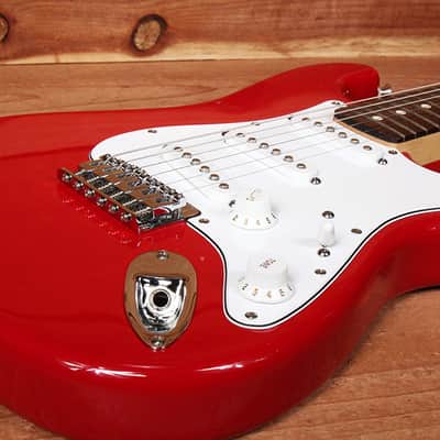FENDER STRATOCASTER JUNIOR Super Rare! 2004 Strat Jr in Torino Red 44646 image 7