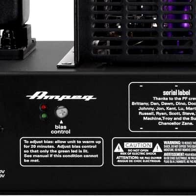 Ampeg PF-50T Portaflex 50W Tube Bass Amplifier Head image 11