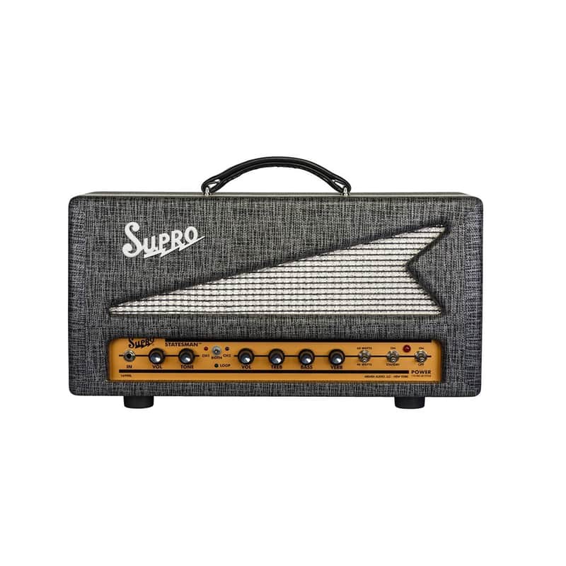 Supro 1699RH Statesman 2-Channel 50-Watt Tube Guitar Head image 1
