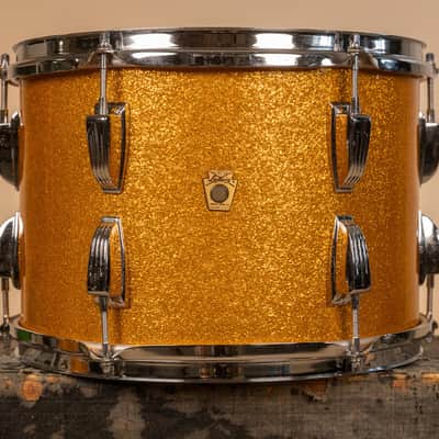 1960s Ludwig Gold Sparkle Super Classic Drum Set image 6