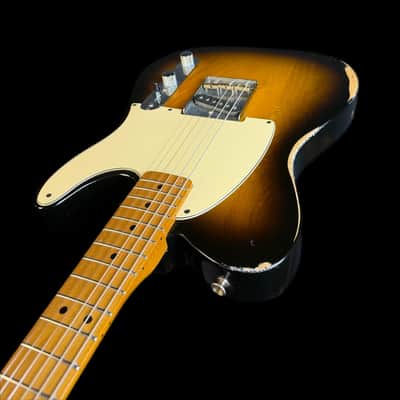 Fender Classic Series '50s Esquire in road worn 2-Tone Sunburst image 8