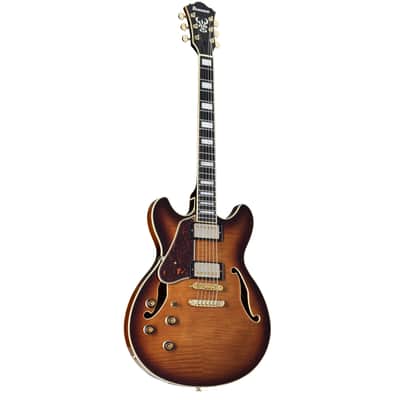 Ibanez AS93FML-VLS Artcore Expressionist Left-Hand (Violin Sunburst) - Lefthand Semi Acoustic Guitar image 1