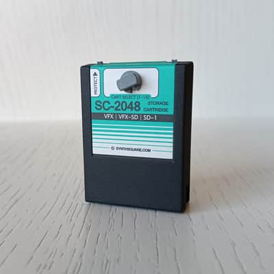 64-IN-1 (3840-Patch) Ensoniq VFX, VFX-SD, SD-1 Rewritable Cartridge