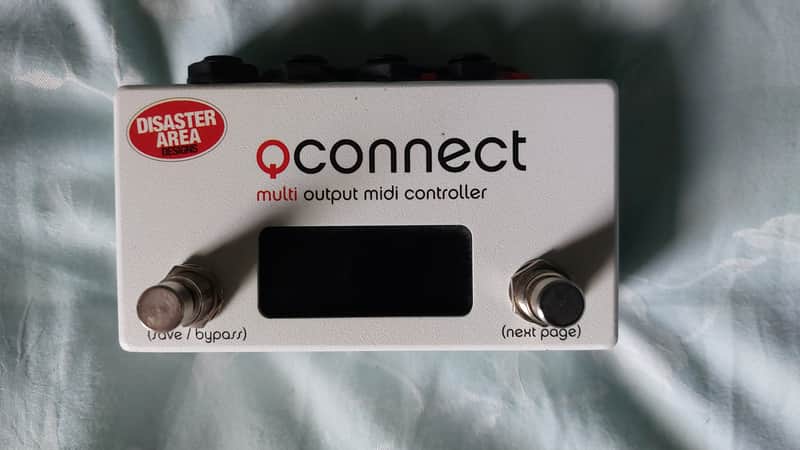 Disaster Area Designs qconnect midi controller for chase bliss etc white image 1