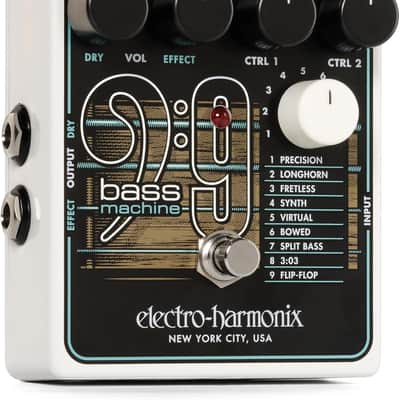 Electro-Harmonix Bass9 Bass Machine Pedal image 1