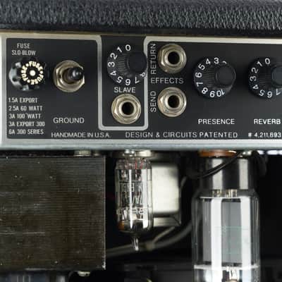 Mesa Boogie 1984 Mark IIC+ Rig - Black Bronco / Black Grille image 13