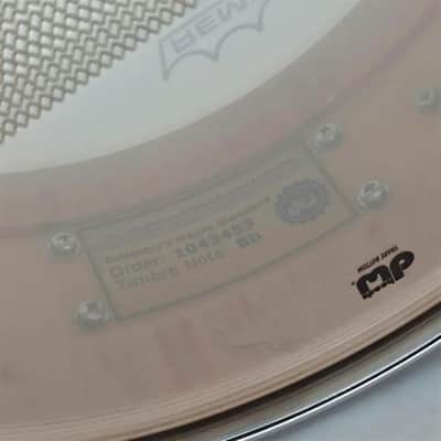 Used DW Collectors Maple Standard Snare Drum 14x5.5 Satin Natural - Very Good image 5