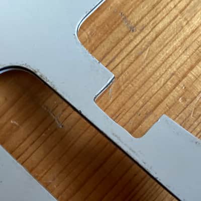 Vintage Circa 1970s Stratocaster Guitar Scratchplate HSS Slanted Part Loaded image 7