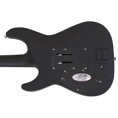 Schecter Damien Platinum-6 FR S guitar in Satin Black B-Stock 1073 image 6