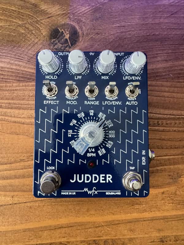 MWFX Judder Pedal. Rare Glitch Delay / Sampler Pedal (Discontinued, Excellent Condition) image 1