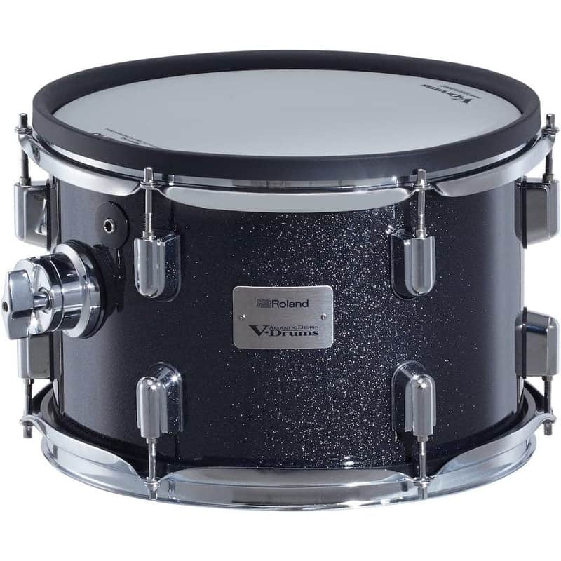 Roland V-Drums Acoustic Design 3 Series 12x8 Tom Pad Midnight Sparkle image 1