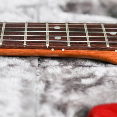 Fender American Pro II Stratocaster HH | Crimson Transparant image 12