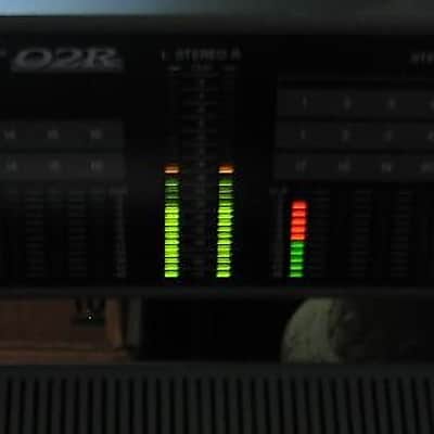 Yamaha 02R Recording Console Meter Bridge MB02 MeterBridge for O2R Digital Mixer Excellent Condition image 2