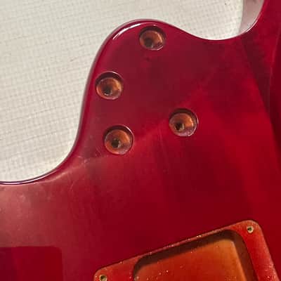 2000's Korean Ibanez RG320QS Red Quilt Sapele Top Basswood Guitar Body Edge Pro II Tremolo Ready image 15