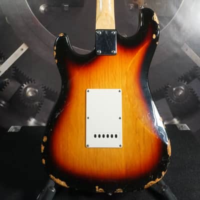 Indiana Strat-Style Electric Guitar – Sunburst – Humbucker – Rosewood Board – Player Grade image 10