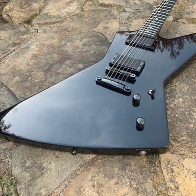 ESP MX250 Explorer 1993 Black NOS condition bell truss rod Metallica Hetfield model image 6