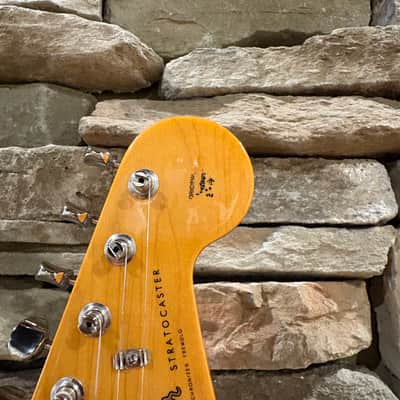 Fender John Mayer Stratocaster - Sunburst 2012 w/ Fender Padded Bag image 6