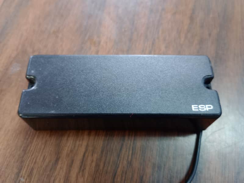 ESP PT G&B Indo. Bridge Pickup for Bass / Black *** FREE SHIPPING *** image 1