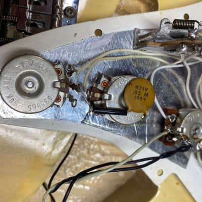 Fender Stratocaster 1976 - Blonde see trough body, Rosewood Fingerboard image 16