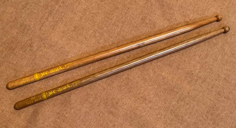Pro-Mark 707 Golden Oak Jazz Rock Drum Sticks New Old Stock image 1