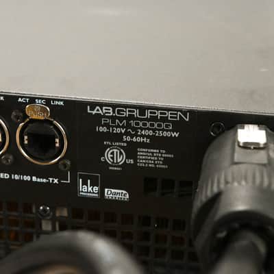 Lab Gruppen PLM 10000Q Powered Loudspeaker Management System CG0104L image 11