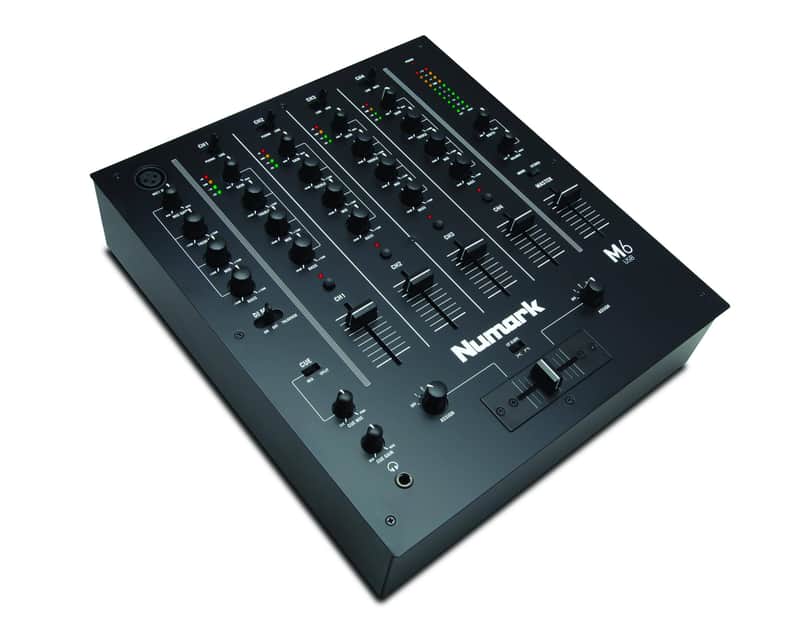 Numark M6 4-Channel USB DJ Mixer (FIREWORKS26) image 1