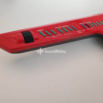 Yamaha SHS-10R Keytar – Red Version – Portable FM Synth – Printed Manual – Tested image 3