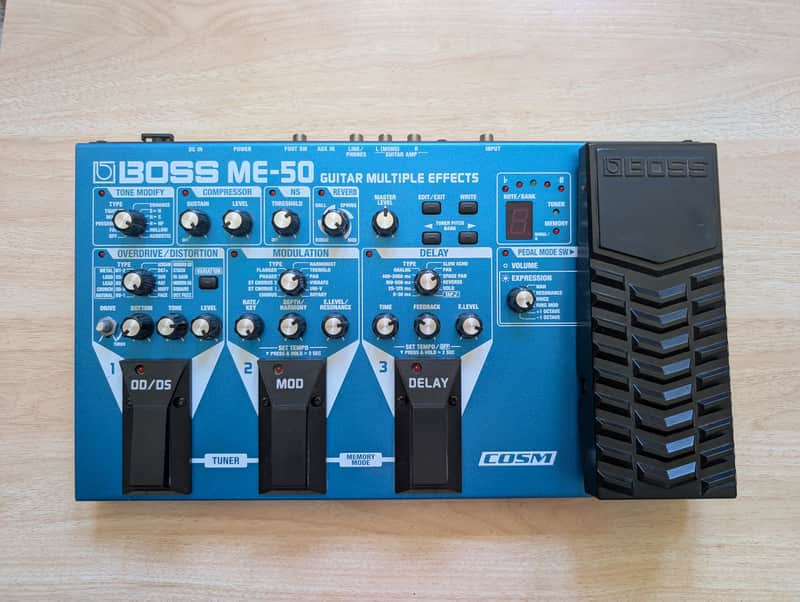 Boss ME-50 2003 - 2008 - Blue image 1