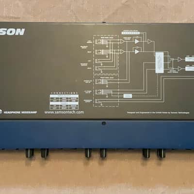 Samson S-Phone S Class Headphone Mixer/Amplifier 2010s - Blue image 1