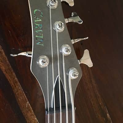 Carvin/Kiesel JB-5 LEFTY Left Handed Jazz Bass 5-string with Many Extras! image 4