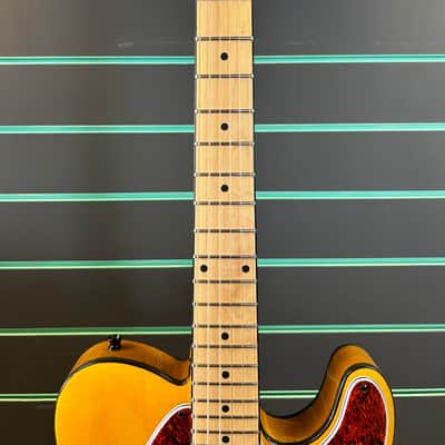 Harley Benton TE-80 NT Deluxe Series Natural Electric Guitar image 5