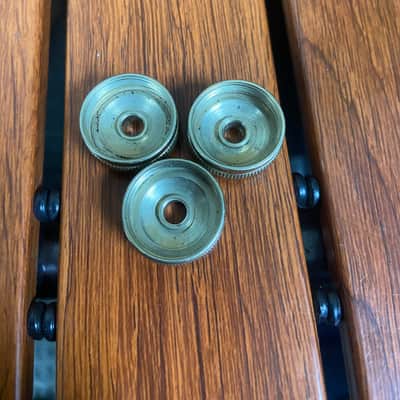 Bach Trumpet Bottom Valve Caps - Silver image 2