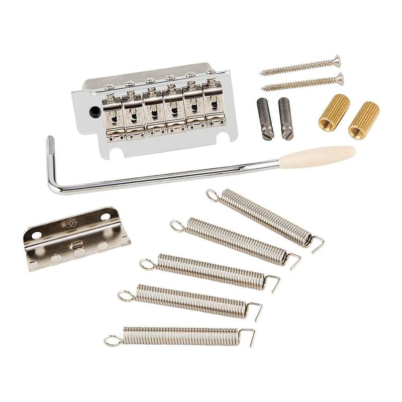 Fender Deluxe Series 2 Point Tremolo Bridge Assembly image 1