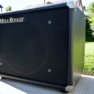 Mesa Boogie Thiele 1x12 Guitar Cabinet With Original 200 Watt Black Shadow / EV EVM12 Speaker image 3
