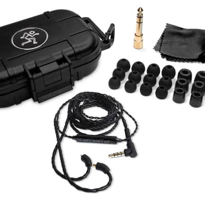 Mackie MP-360 Triple Balanced Armature Pro In-Ear Monitors+SE Electronics Mic image 9