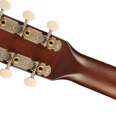 SPECIAL ORDER! Gretsch Deltoluxe Concert Acoustic Guitar in Black top finish image 5