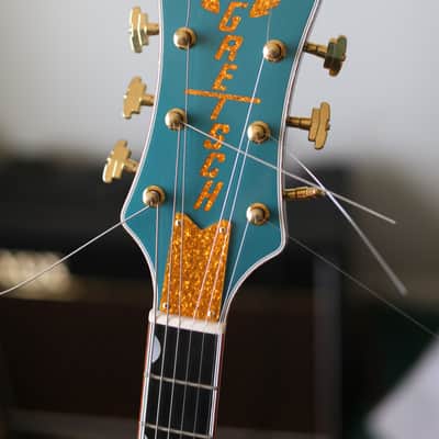 Gretsch Special Run Penguin w/ TV Jones Classics Ocean Turquoise image 2