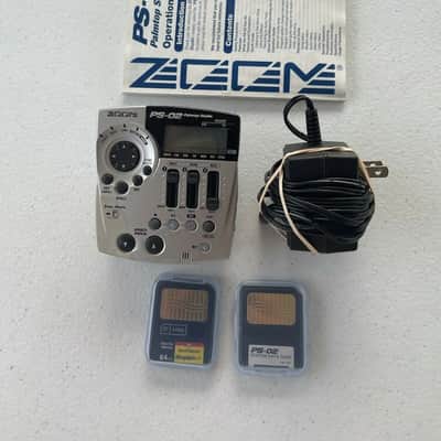 Zoom PS-02 Palmtop Studio Digital Multi Track Recorder Processor + Power Supply image 1