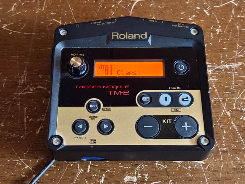 Roland TM-2 Drum Trigger Module w/ power supply image 1
