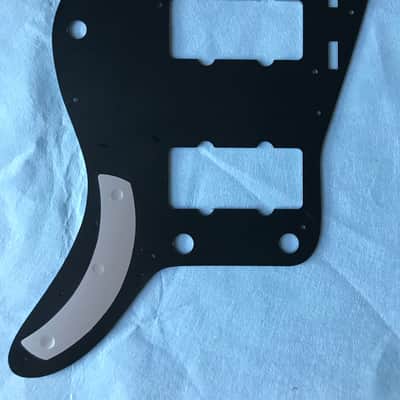 Custom New 3 Ply Black Japan Jazzmaster Style Guitar Pickguard Scratch Plate image 7